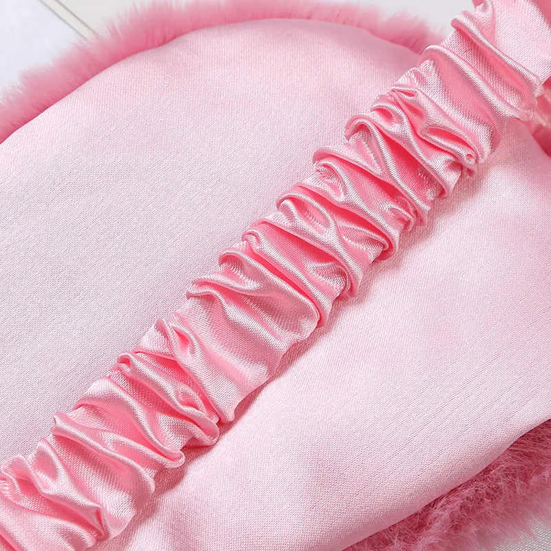 Masque de Sommeil Doux Rose